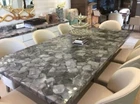 Dark Smoky Quartz Center Table Top / Smoky Quartz Coffee Table Top / Patio Table