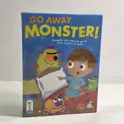 Go Away Monster Board Game Gamewright Preschool Help /w Monster Fears NEW SEALED