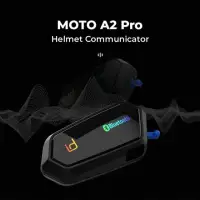 在飛比找momo購物網優惠-【id221】MOTO A2 Pro機車安全帽專用藍牙耳機(