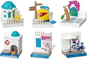 Reement Pokemon City of Pokemon 3 Sea Wind Passage Box Product, 6 Types, 6 Pieces