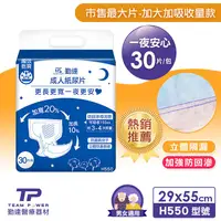 在飛比找PChome24h購物優惠-【勤達】替換式成人紙尿片(30片x1包)-夜用型(立體防漏隔