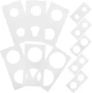 Toddmomy 300pcs Assorted Coin Holders Elegant Cardboard Coin Flips for Collecting Portable Storage for Efficient Organization and Protection
