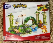 Pokémon Mega Build Jungle Ruins Set 464pc. : Charmander Cubone & Omastar