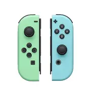 Switch JoyPad Joycons Controller For Nintendo Switch with Wrist Strap Joystick Gamepad Joy Cons Bluetooth Wireless Control Aninal Crossing
