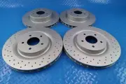Aston Martin Db7 Vantage front & rear brake disc rotors TopEuro #11361