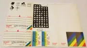 VINTAGE Scotch VHS Cassette Tape Label FULL SHEET NEW OLD STOCK