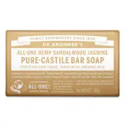 Dr. Bronner's All-one Hemp Pure-Castile Bar Soap - Sandalwood Jasmine 140g