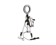 5.7 inch adjustable LED ring lamp tripod mobile phone bracket