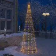 3m Large Christmas Cone Tree Warm White LED Lights Outdoor Xmas Decor
