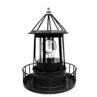 LED Solar Rotating Lighthouse Light for Outdoor Garden Decoration - Lantern f...