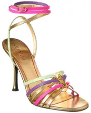 Valentino Rockstud 100 Leather Sandal