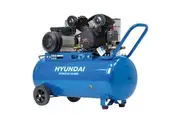 Hyundai Electric Piston 3 Horse Power With 100L Tank 11.1 CFM Belt Drive