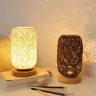 USB Plug Table Lamp Creative Atmosphere Light Bedside Lamp Hotel