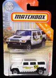 2018 Matchbox - MBX Construction - '02 HUMMER H2 SUV CONCEPT - #6/20 - FYR10