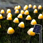LED Solar String Light Outdoor Garden Decoration Mushroom Lights IP65 Waterproof Garland Patio Decor Outdoor Solar Lights Fairy Light