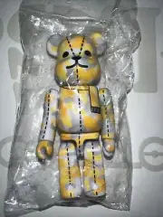BATHING APE 28TH ANNIVERSARY BE@RBRICK BAPE CAMO #2 100% Yellow/gray/White