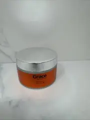 Grace Vitamin C Salt Scrub 10oz./283.5g. Plant Stem Cell Hyaluronic Acid NEW