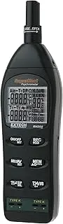 Extech RH350 Psychrometer with 2 Type K Remote Temperature Probes