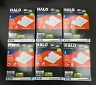 6 PCS OF Halo HLB 4 inch square LED Ceiling & Shower Light Ultra Thin Downlight