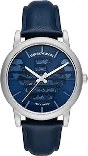 [Emporio Armani] Automatic Blue Dial Men's Watch AR60030, Blue, AR60030-AMZUK