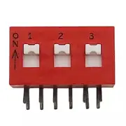 5 Pack Grayhill DPST 3 Position Right Angle DIP Switch 12 Pins