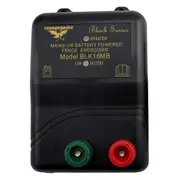 Thunderbird 16km Mains / Battery Electric Fence Energiser - BLK16MB