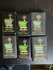 Vintage LOT OF 7 Holiday Inn Bar Soap MCM Packaging Unopened Unused Collectors