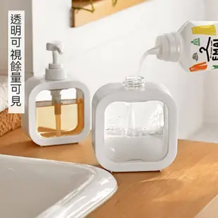 分裝瓶 透明分装瓶 透明 浴室洗手乳塑料 按壓式乳液分裝空瓶子 分裝瓶 外出攜帶 旅行必備 洗碗精 沐浴乳