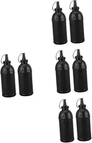 Abaodam 4sets Bottle Toy Organizer 800ml Plastic Containers for Storage Beading Bottles for Kids 2pcs*4