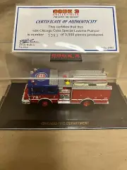 Code 3 - Chicago Cubs Special Luverne Pumper Engine Company 78