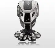 7D Electric Shavers, Bald Head Shavers for Men, 7 Floating Heads, Wet & Dry IPX6 Waterproof Rotary Shaver with LED Display, Grooming Kit for Facial, Head, Nose Hair Trimmer, Gifts for Men