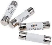 EKSIL 5Pcs 10 * 38 Fast Blow Ceramic Fuse 10x38mm Fuse 500V 0.5A 1A 2A 4A 5A 6A 8A 10A 16A 20A 32A RO15 RT18 RT14(3A)