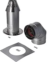 Horizontal Vent-Cone Termination Kit (2 in. x 4 in. Wall)