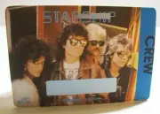 Starship Backstage Pass Knee Deep In The Hoopla Concert Tour Original Rock Crew