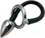Stainless steel anal beads anal ball anal pearls long anal chain with penis ring G-spot metal dildo large anal dilator sex toy for men
