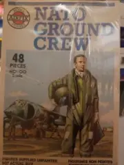NOS 48 Pc. VTG 1981 Airfix HO/00 Scale NATO Ground Crew Model Figures Set Sealed