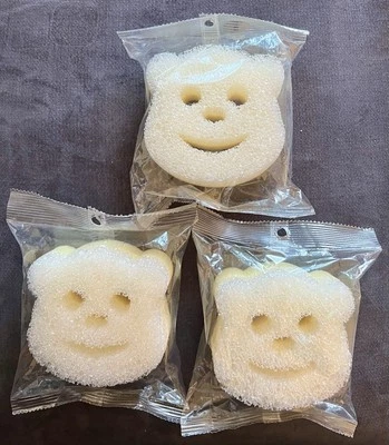 Lot Of 3 Scrub Daddy New Special Edition Sponges Polar Bears New