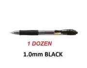 Pilot G2 Retractable Gel Ink Pens 1.0mm Broad Tip - 1 Dozen BLACK