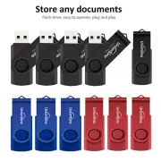 LOT 64GB 32GB USB Flash Drives Memory Stick with LED Light for Storage & Backup