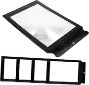 HAPINARY 5Pcs Magnifying Sheets for Reading Lightweight Magnifiers Portable Reading Aid for Adults Seniors Versatile Design for Books Observing Measuring for Wallet Pocket