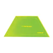 Quilting Patchwork Sewing Template Half Hexagon 2 Inch