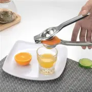 Manual Hand Press Lemon Squeezer Fruit Orange Citrus Juice Tool Stainless Steel