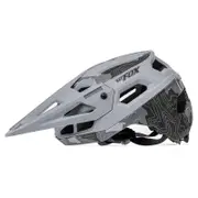BATFOX Mountain Bike Helmet LA302 MTB Sports Cycling Bicycle Helmet for Adults Youth Men Women (56-60cm, 11 colors) Grey