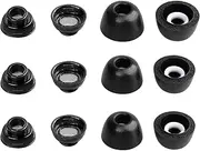 3 Pairs Foam Earbud Tips KBEAR Customize Memory Foam Ear Tips Compatible for AirPods Pro 1st/2nd Generation, Foam Ear Tips, Customized Base, Comfortable, Noise Isolation, lossless Sound Quality(small)
