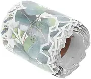 SECFOU Festival Accessory Sticker Eucalyptus Leaf Border for Classroom Bulletin Board