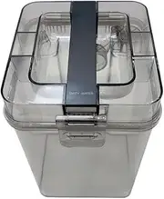 Robot Vacuum Cleaner Spare Water Tank, Compatible for ECOVACS, Deebot X1 Omni/X1 Turbo/T10 OMNI/T10 T10 Turbo (Color : As Shown 1)