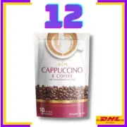 12x Be Easy B Instant Coffee Cappuccino Detox Diet Weight Management