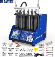 6-Cylinder Ultrasonic Fuel Injector Tester Cleaner for GDI CGI TFSI TSI Injector