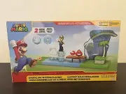 Super Mario Sparkling Waters Action Figures Playset With Luigi