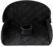 Dazzroi Baby Car Seat Piddle Pad, Car Seat Protector for Toddlers Potty Training, Safety Infants Protection Seat Liner Fits All Car Seat, Stroller, Dining Chair (black)
